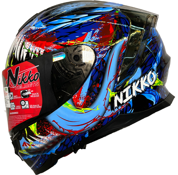 《遠古騎士》Nikko N-806 II Re暴君 夜厄魔 夜河魔人 全罩 內鏡片安全帽 第二代