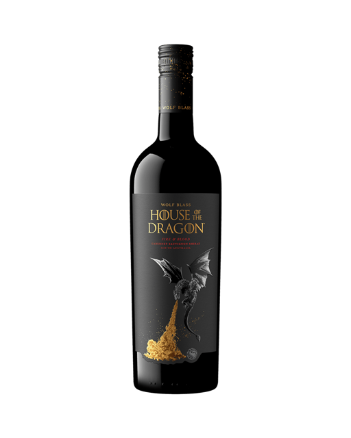 禾富龍之家族聯名系列第一版-卡本內希哈紅酒WOLF BLASS GAME OF THRONES HOUSE OF THE DRAGON