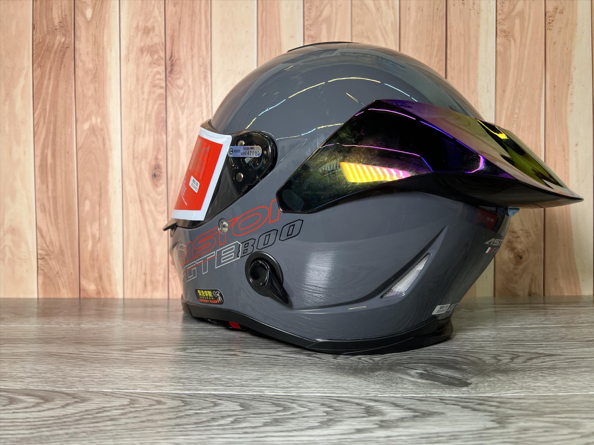 《遠古騎士》ASTONE GTB800 專用配件 導流板-S版 小鴨尾 空力套件 (電鍍五彩)