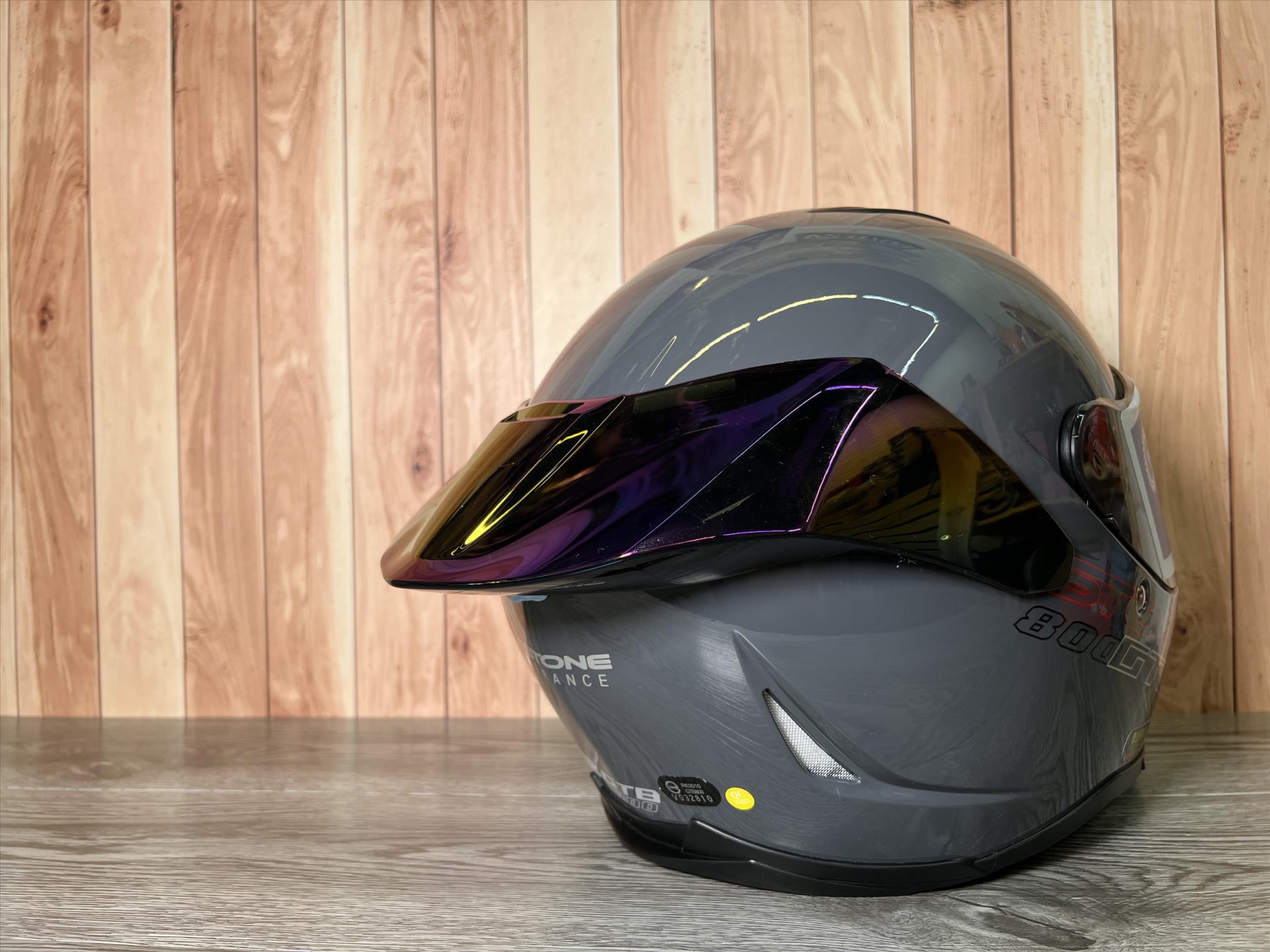《遠古騎士》ASTONE GTB800 專用配件 導流板-S版 小鴨尾 空力套件 (電鍍五彩)