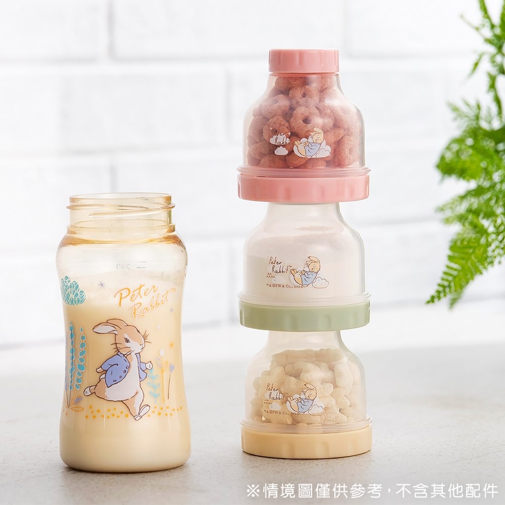 奇哥 比得兔 三層定量奶粉盒
