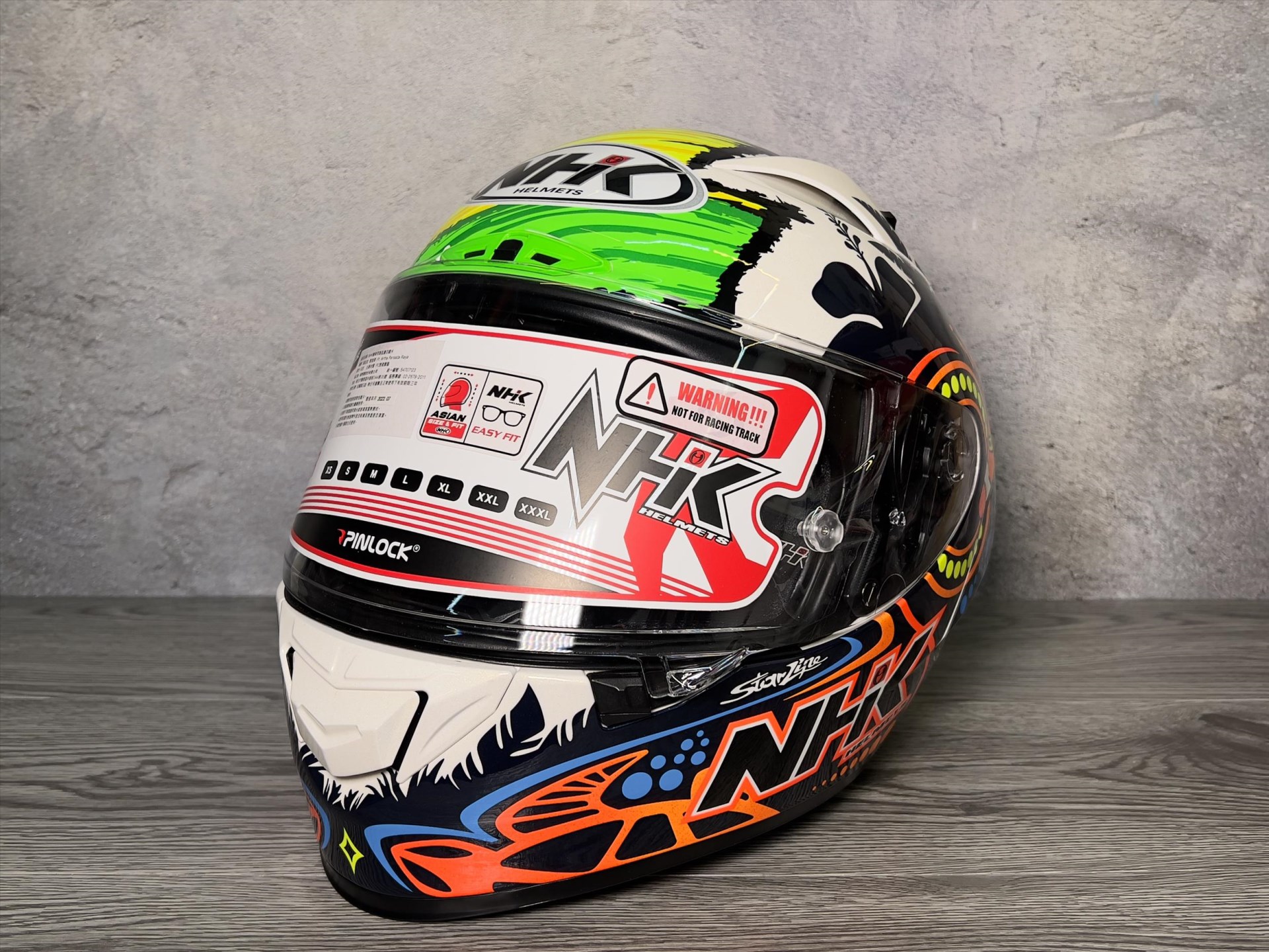 《遠古騎士》NHK GP-R Tech REMI GARDNER #3 珍珠白 選手帽 全罩式安全帽