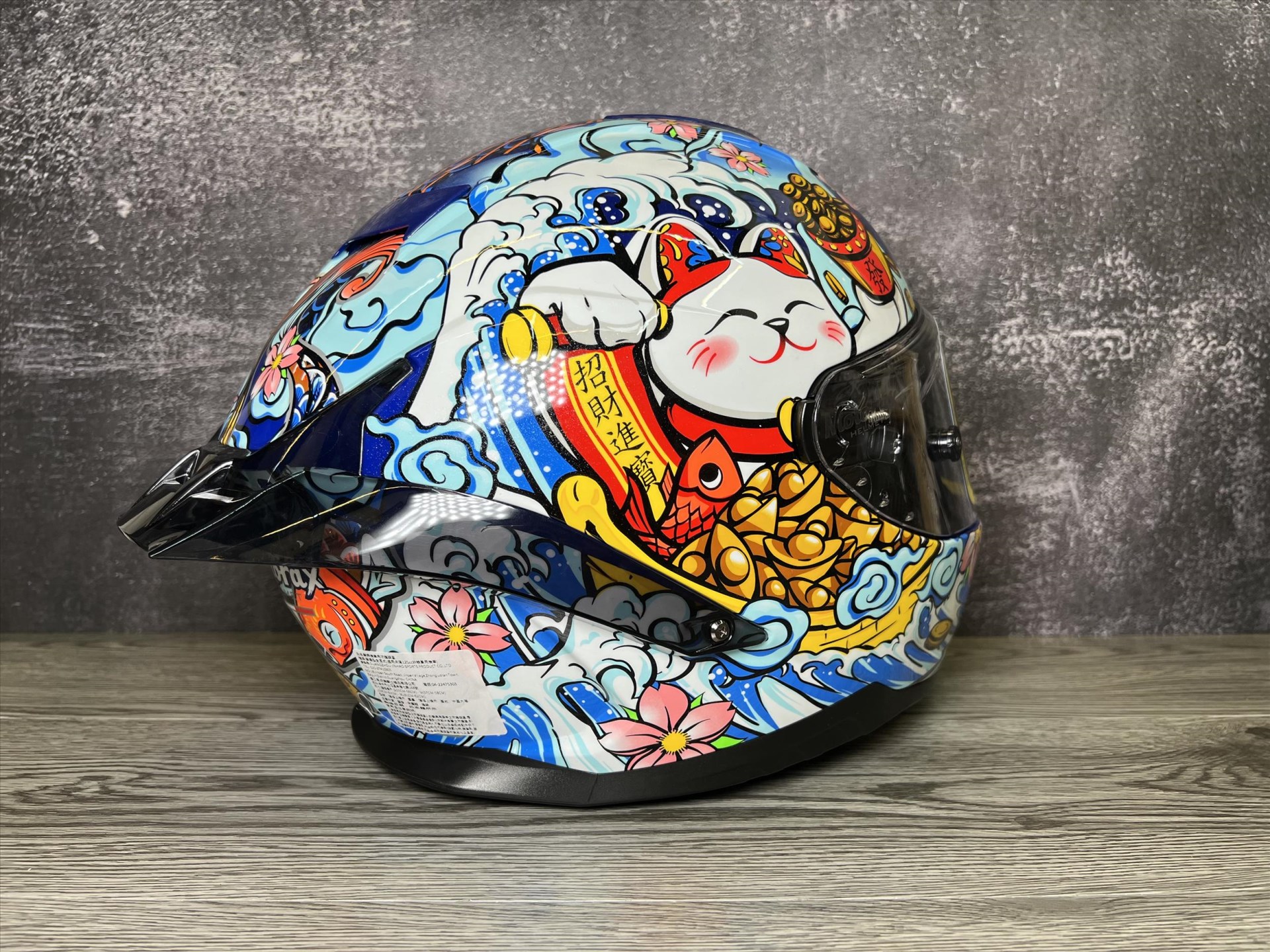 《遠古騎士》Motorax 摩雷士 R50s 招財貓 雙D釦 拆洗內裡 耳機槽 安全帽