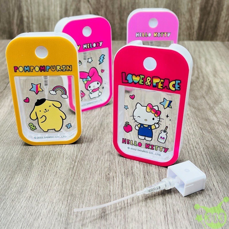 【聯凱】三麗鷗家族方便攜帶分裝噴霧瓶-4款 4719889900290
