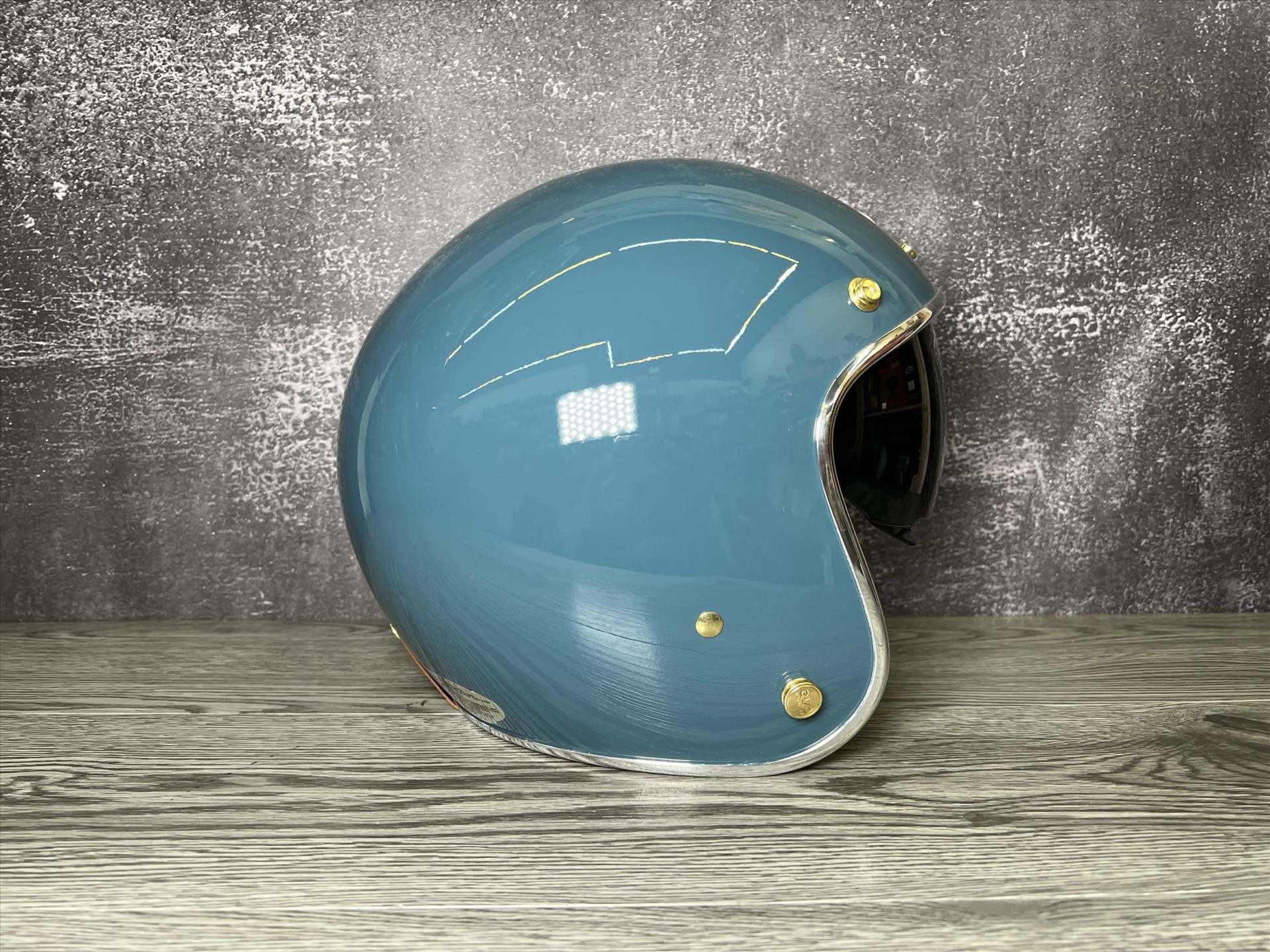 《遠古騎士》EVO CA312S/CA312 維納斯VENUS 鴨母藍 安全帽復古騎士帽