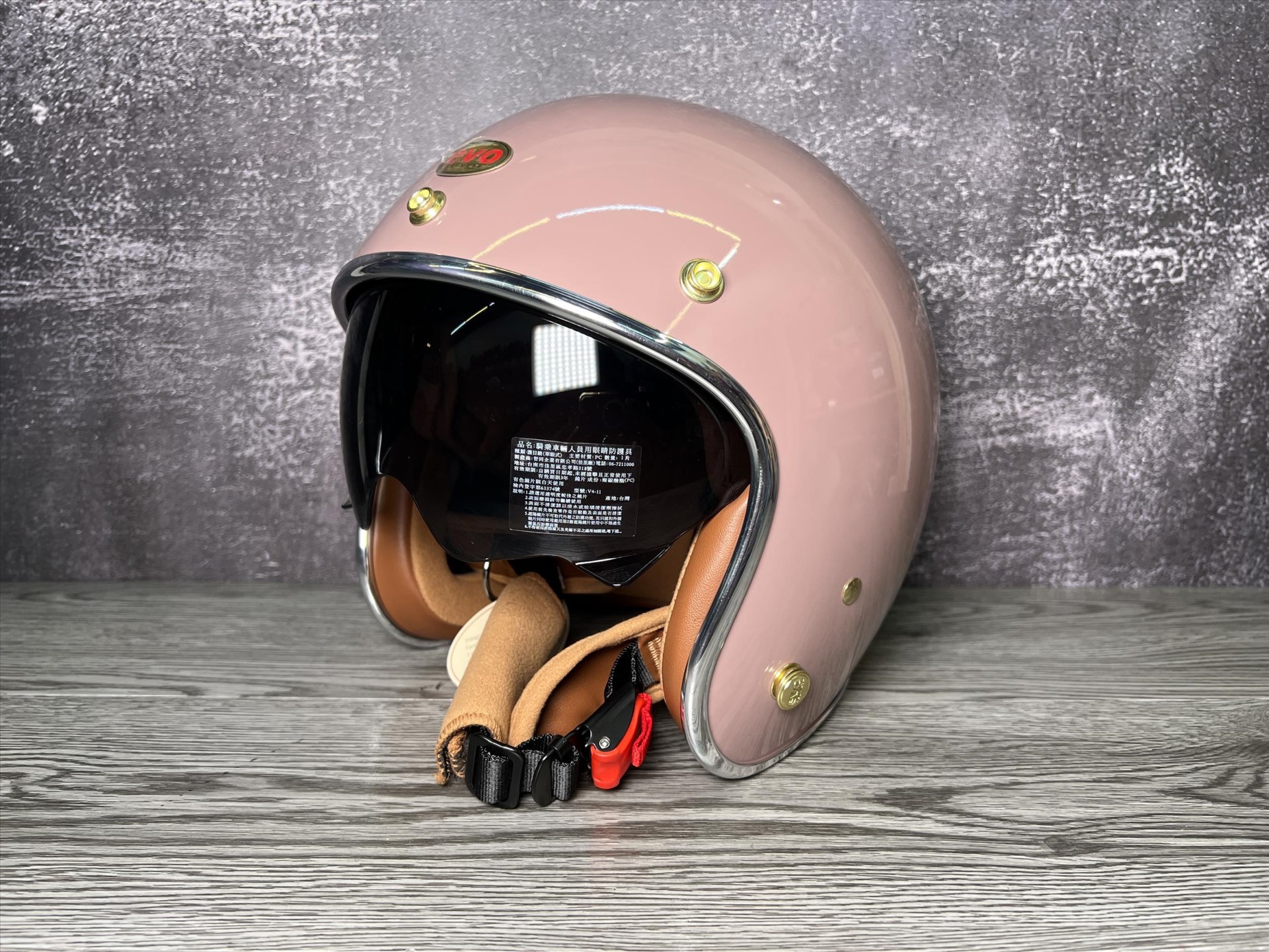 《遠古騎士》EVO CA312S/CA312 維納斯VENUS 法國粉 安全帽復古騎士帽