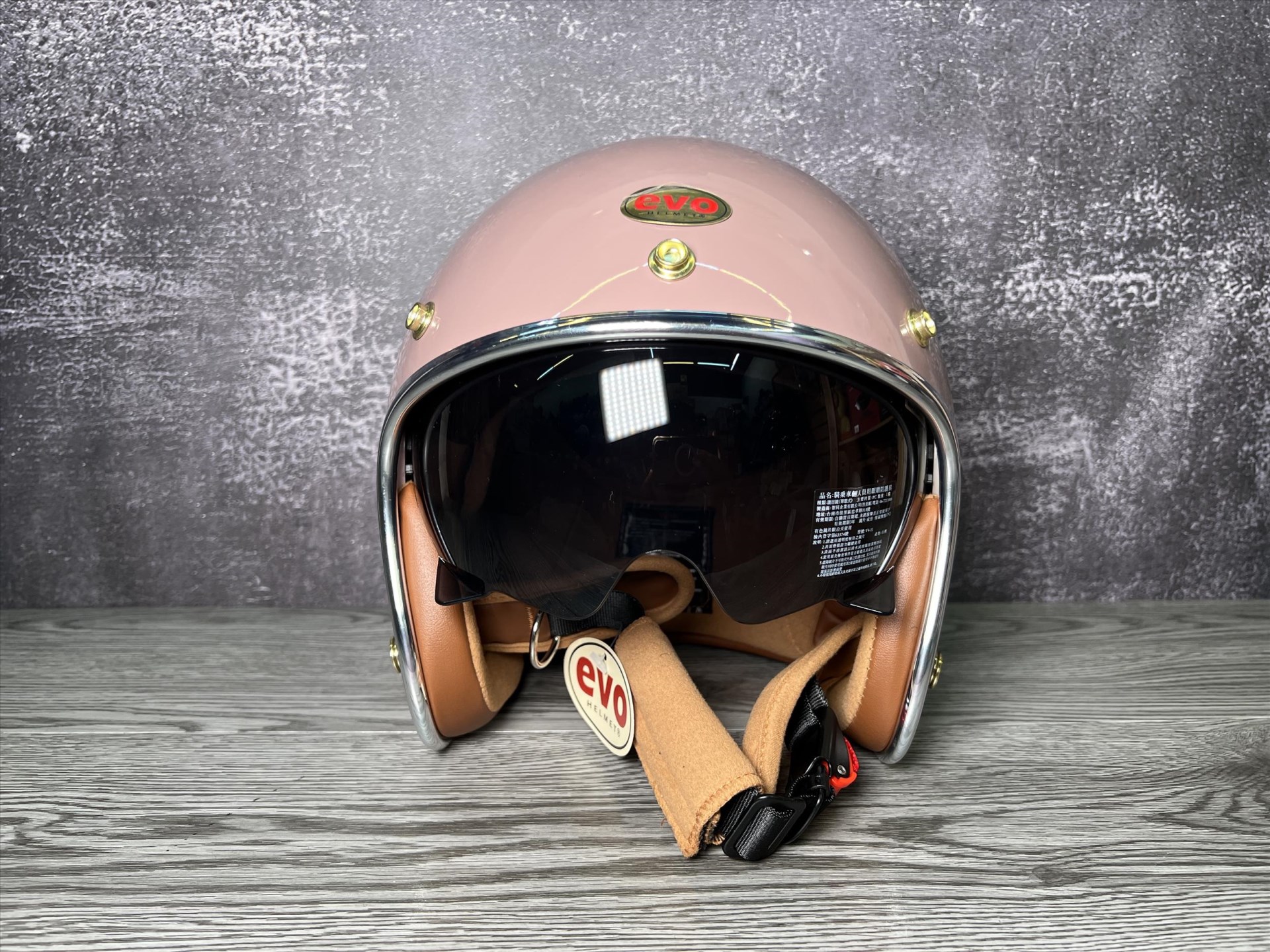 《遠古騎士》EVO CA312S/CA312 維納斯VENUS 法國粉 安全帽復古騎士帽