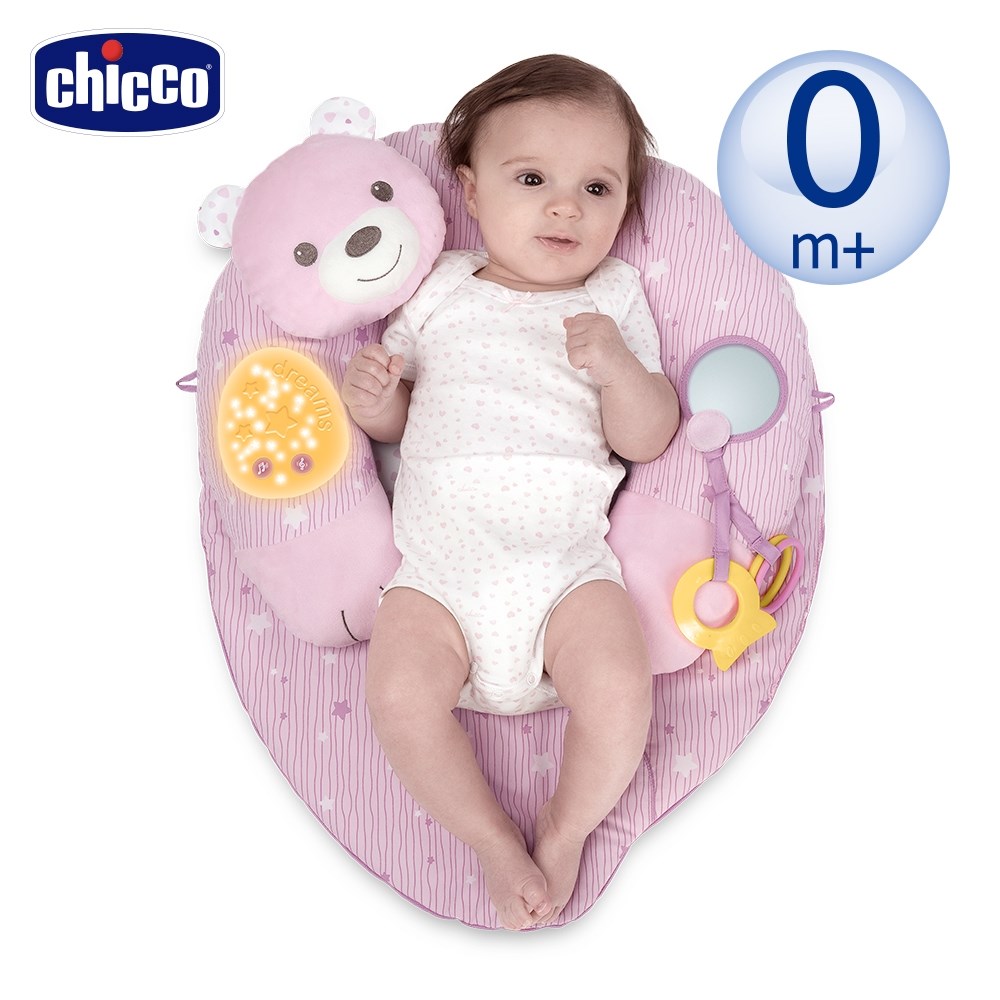 chicco 四合一晚安熊聲光遊戲毯