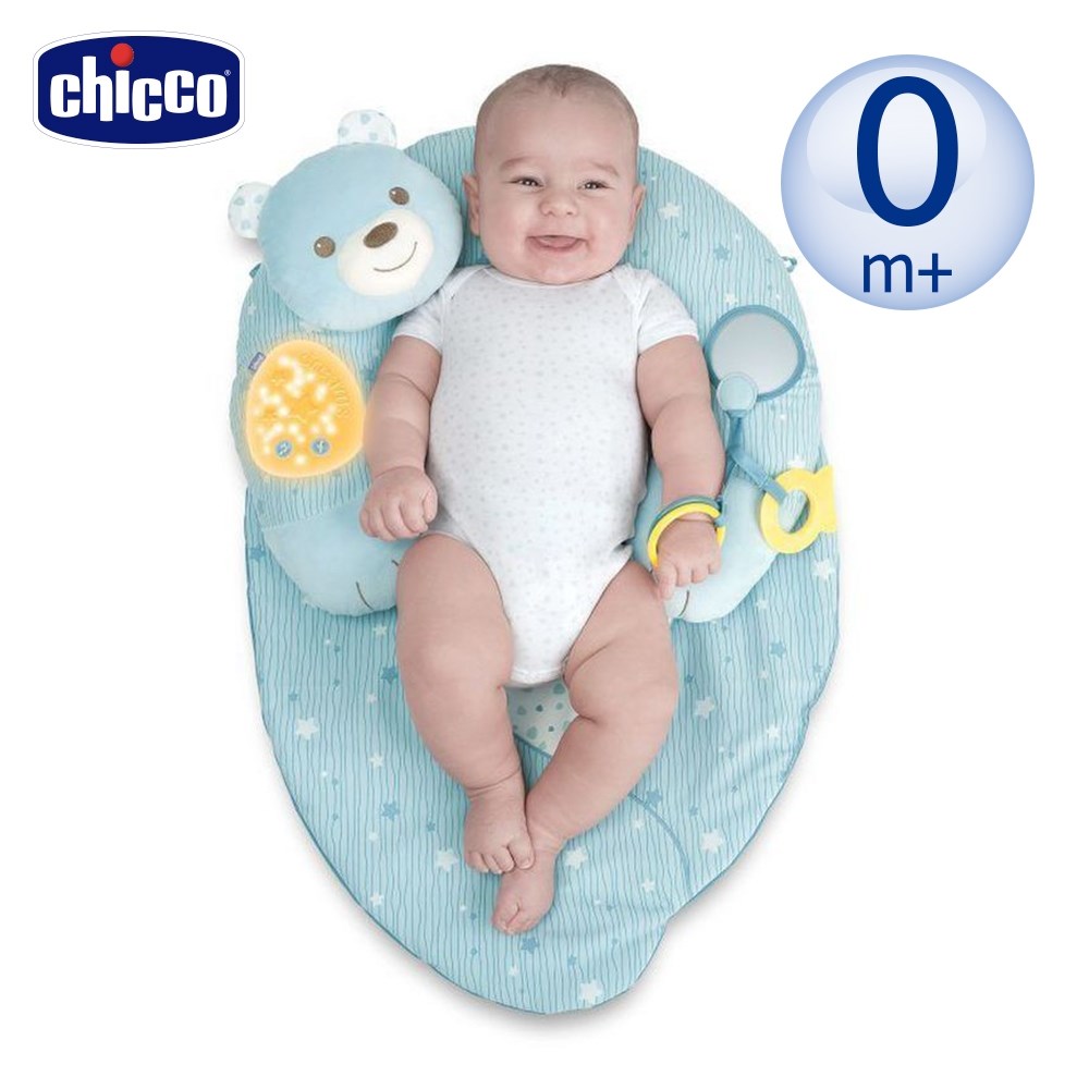 chicco 四合一晚安熊聲光遊戲毯
