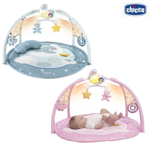 Chicco 繽紛聲光甜星熊健力架