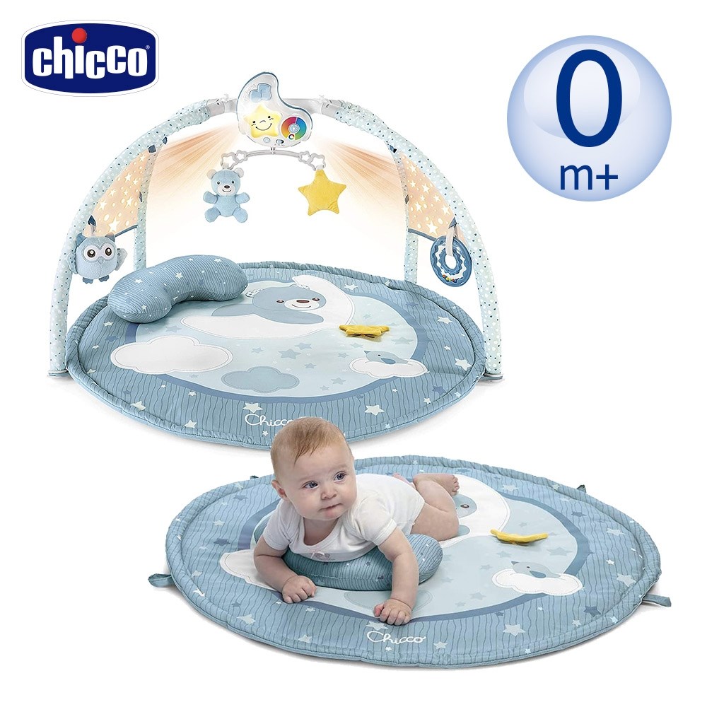 Chicco 繽紛聲光甜星熊健力架