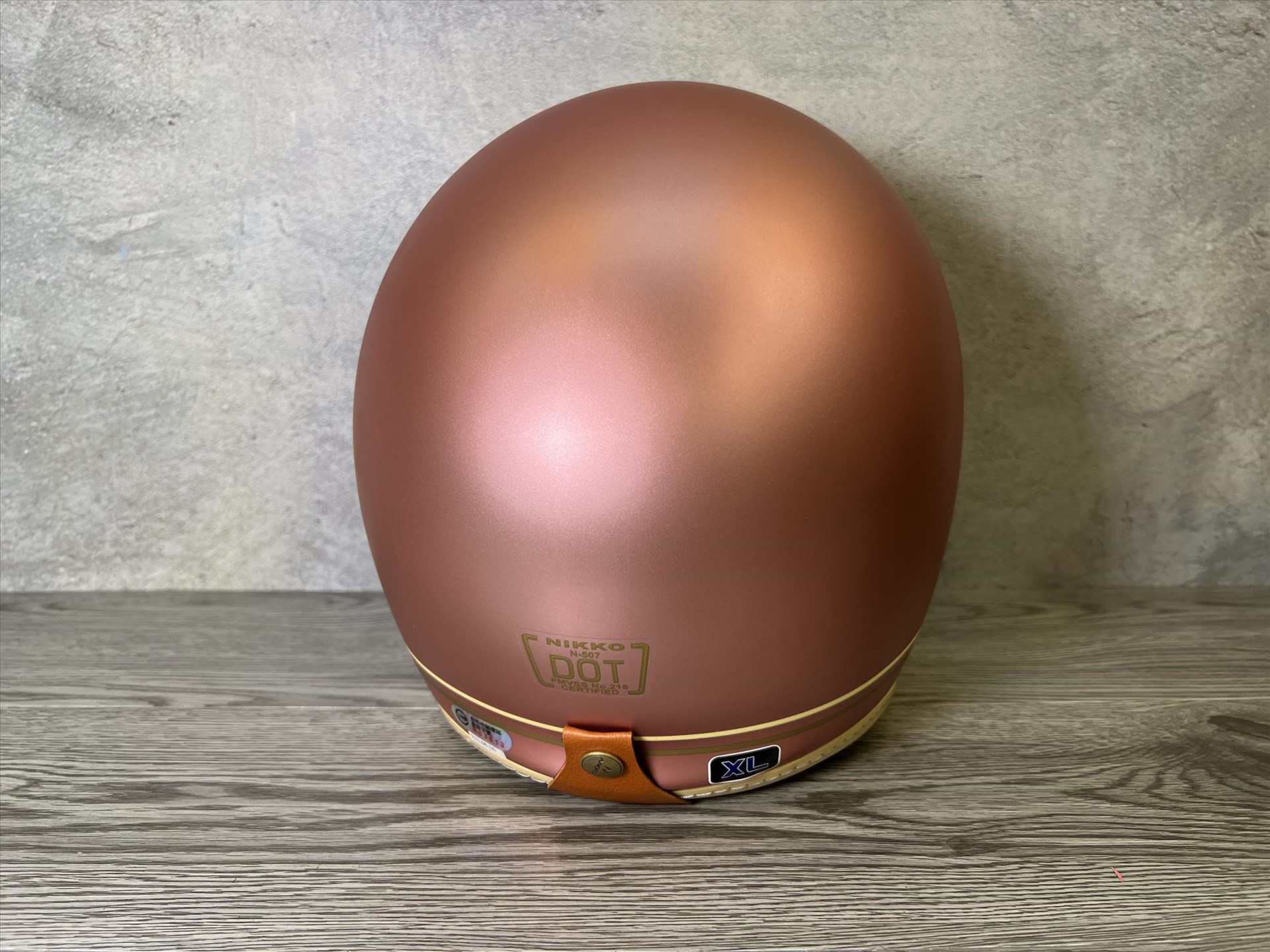 《遠古騎士》Nikko N507 吟遊詩人 沙金玫瑰 莊園級復古安全帽 半罩 安全帽