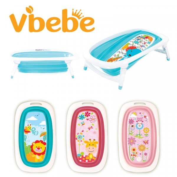 Vibebe 折疊浴盆/嬰兒浴盆(多款可選)