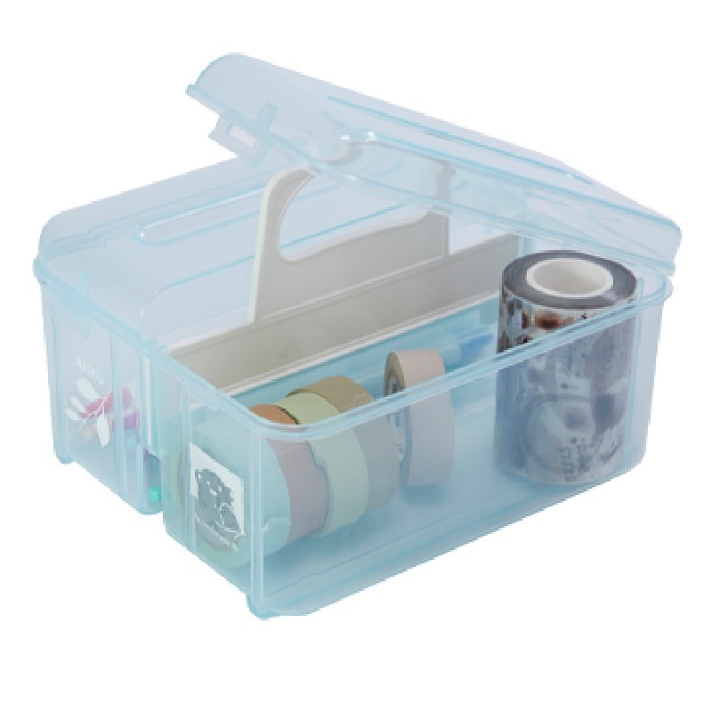 【君展】3369 小倆口雙開手提收納箱  4715062336986