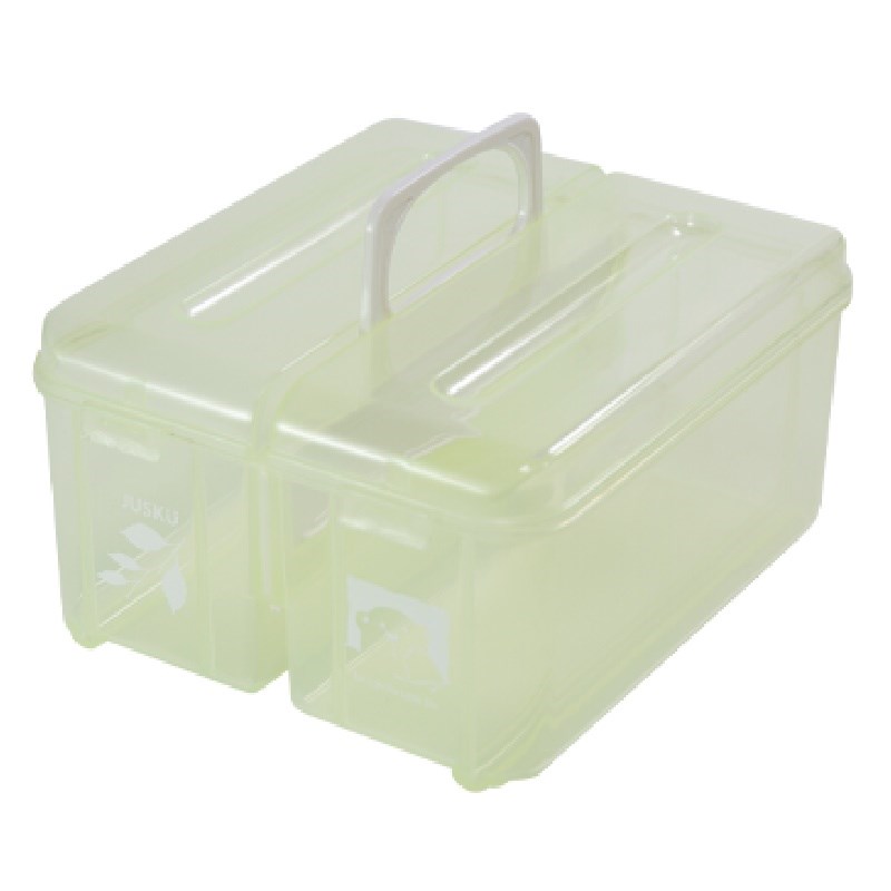 【君展】3369 小倆口雙開手提收納箱  4715062336986