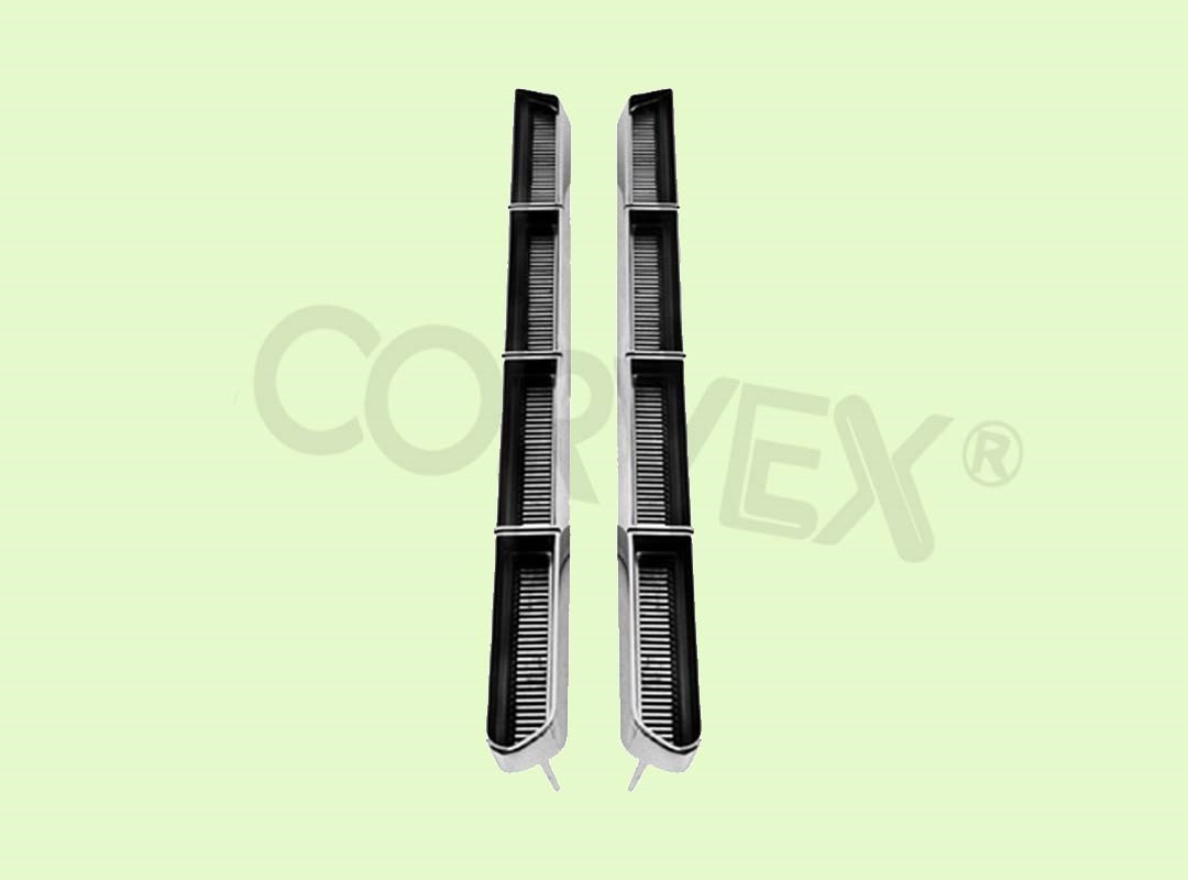 PART #:  CV07-H12P ∞  HOOD LOUVER 