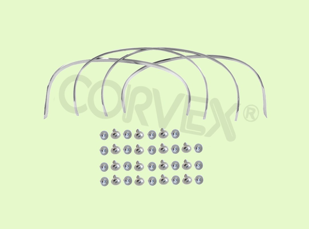 PART #:  CV19-W641/4   ∞   WHEEL  MOULDING 