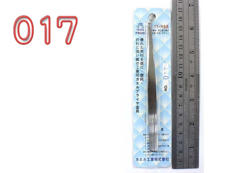 彎型3C鑷子 017/TWE7