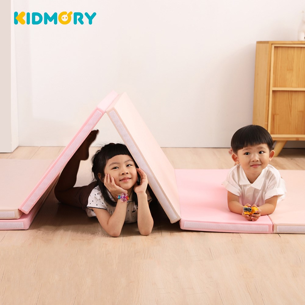 KIDMORY 兒童IXPE安全折疊遊戲城堡地墊組