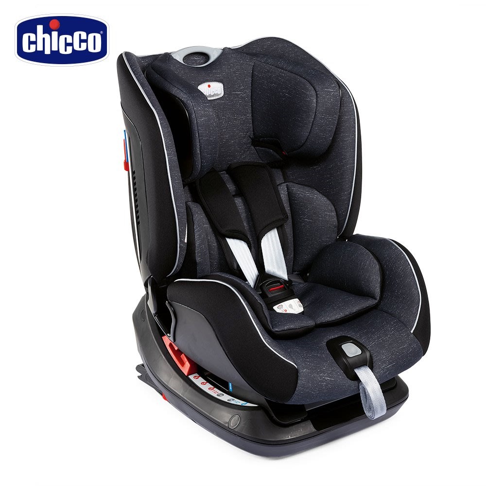 chicco Seat up 012 Isofix安全汽座勁黑版