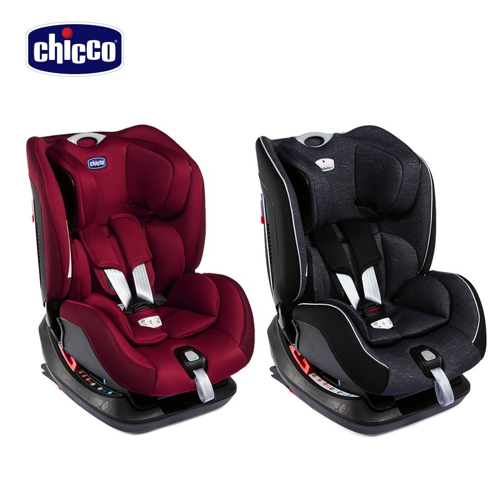 chicco Seat up 012 Isofix安全汽座勁黑版