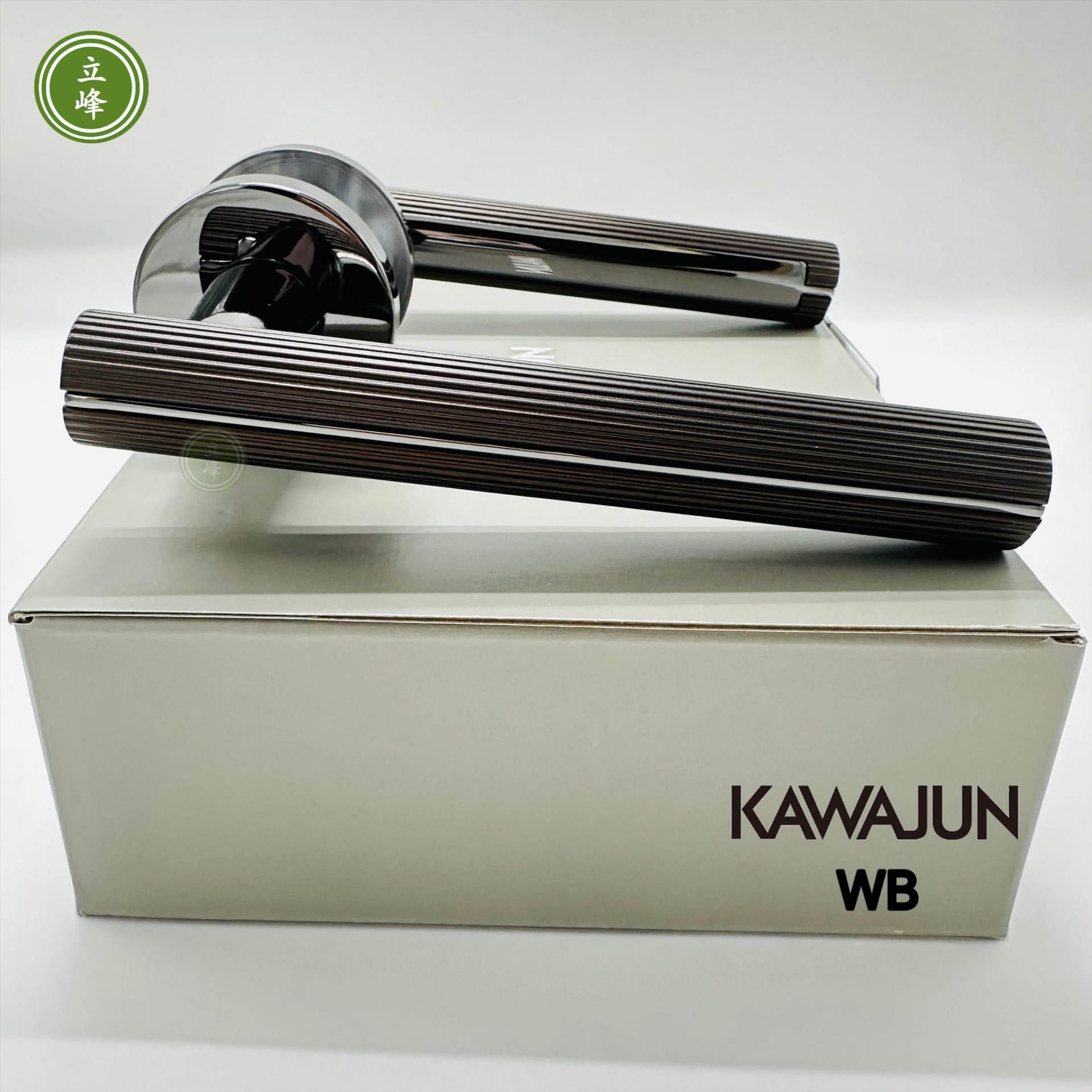 KAWAJUN-WB-鏡面黑-鐵灰座