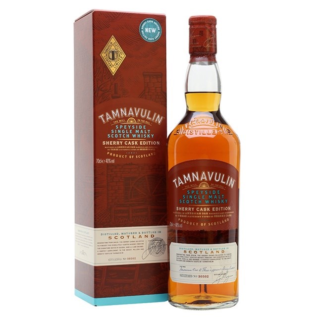 塔木嶺雪莉三桶單一麥威士忌TAMNAVULIN SHERRY CASK EDITION SINGLE MALT SCOTCH WHISKY