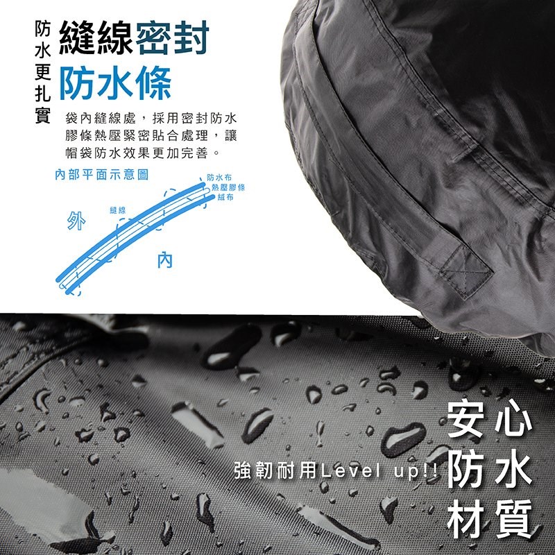 《遠古騎士》JAP YW-R22 安全帽 手提 防水袋 防水帽袋 機車防水帽袋 安全帽防水帽袋 裡面是絨布