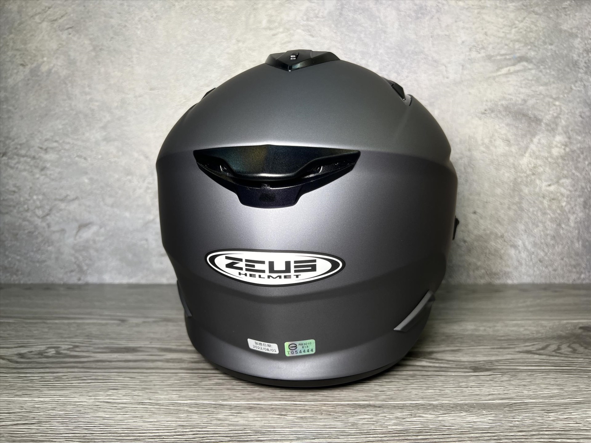 《遠古騎士》瑞獅 ZEUS 613B 素色 消光鐵灰 半罩安全帽 內襯全可拆 雙鏡片