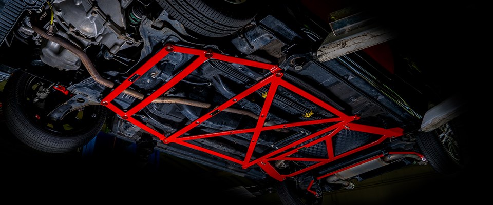 REAL SPORTS×tanabe FLOOR BRACE COPEN   LA400K