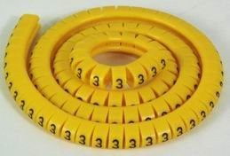 EC型配線標誌  EC-2  3 (100pcs)