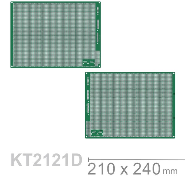 KT-2121 210 x 240 mm 單面 83 x 80 孔 FRP PCB板 萬用電路板