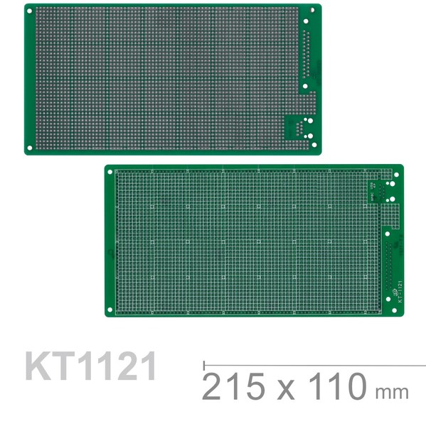 KT-1121 215 x 110 mm 單面 73 x 40孔 FRP PCB板 萬用電路板