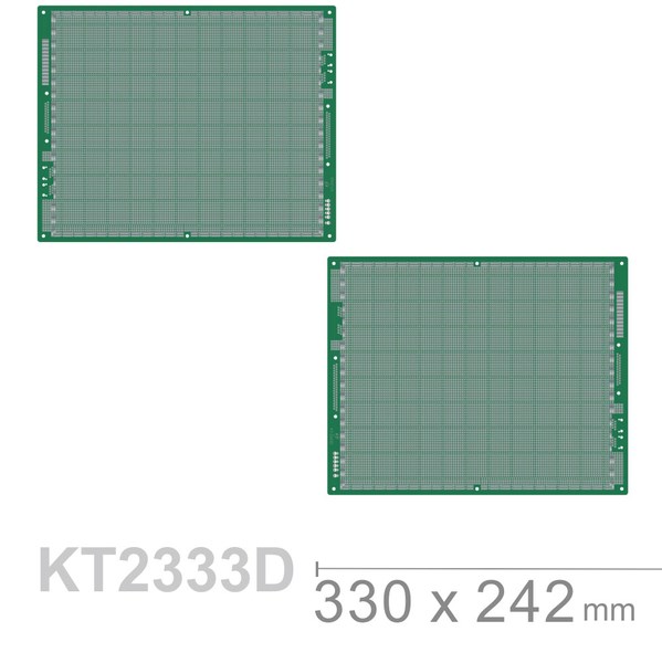 KT-2333D 330 x 242 mm 雙面 83 x 113 孔 FRP PCB板 萬用電路板