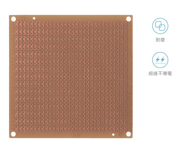 J-3 電木 85 x 85 mm 雙接點 900 孔 PCB 萬用電路板