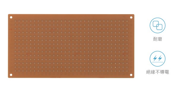 SL-30 電木 100 x 200 mm 大圓點 14 x 30 孔 PCB 萬用電路板