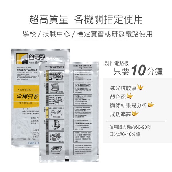感光電路板   GD15*30   玻璃纖維雙面銅箔 厚度0.6mm 