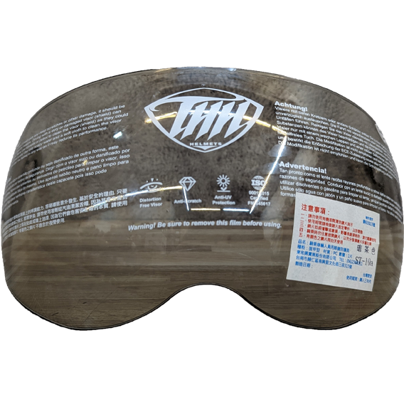 《遠古騎士》THH F-200Y F200Y 原廠鏡片 淺茶 耐刮 抗UV 兒童帽 安全帽