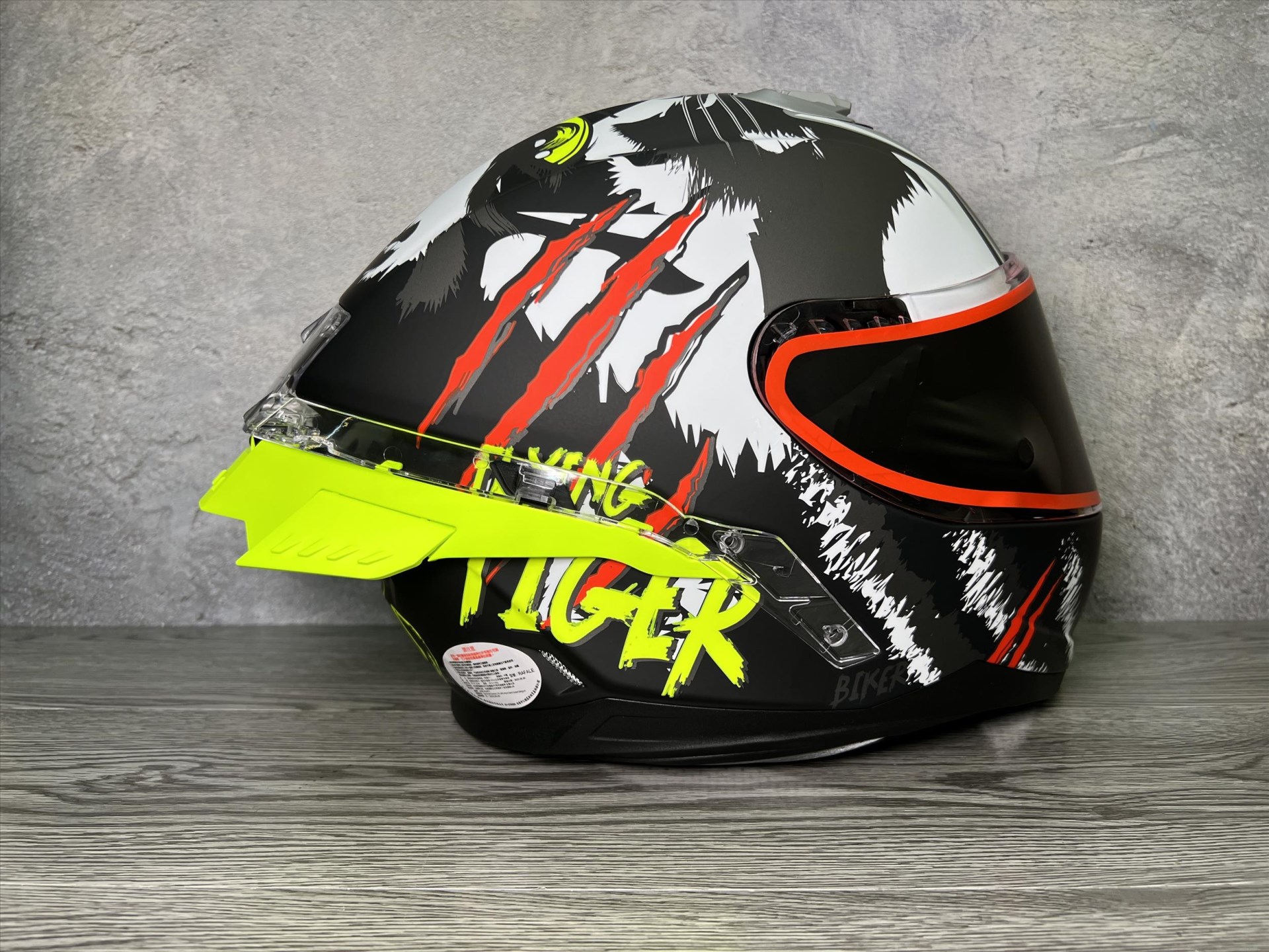 《遠古騎士》LAZER Rafale SR FlyingTiger 飛虎 消光黑 全罩安全帽大鴨尾