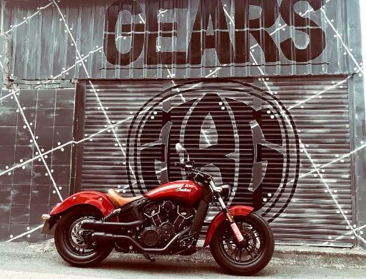 INDIAN SCOUT EV 後避震器