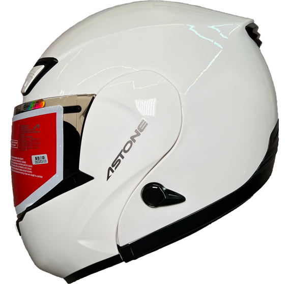 《遠古騎士》ASTONE RT1100 素 亮白 可樂帽 安全帽 雙D扣 內墨片