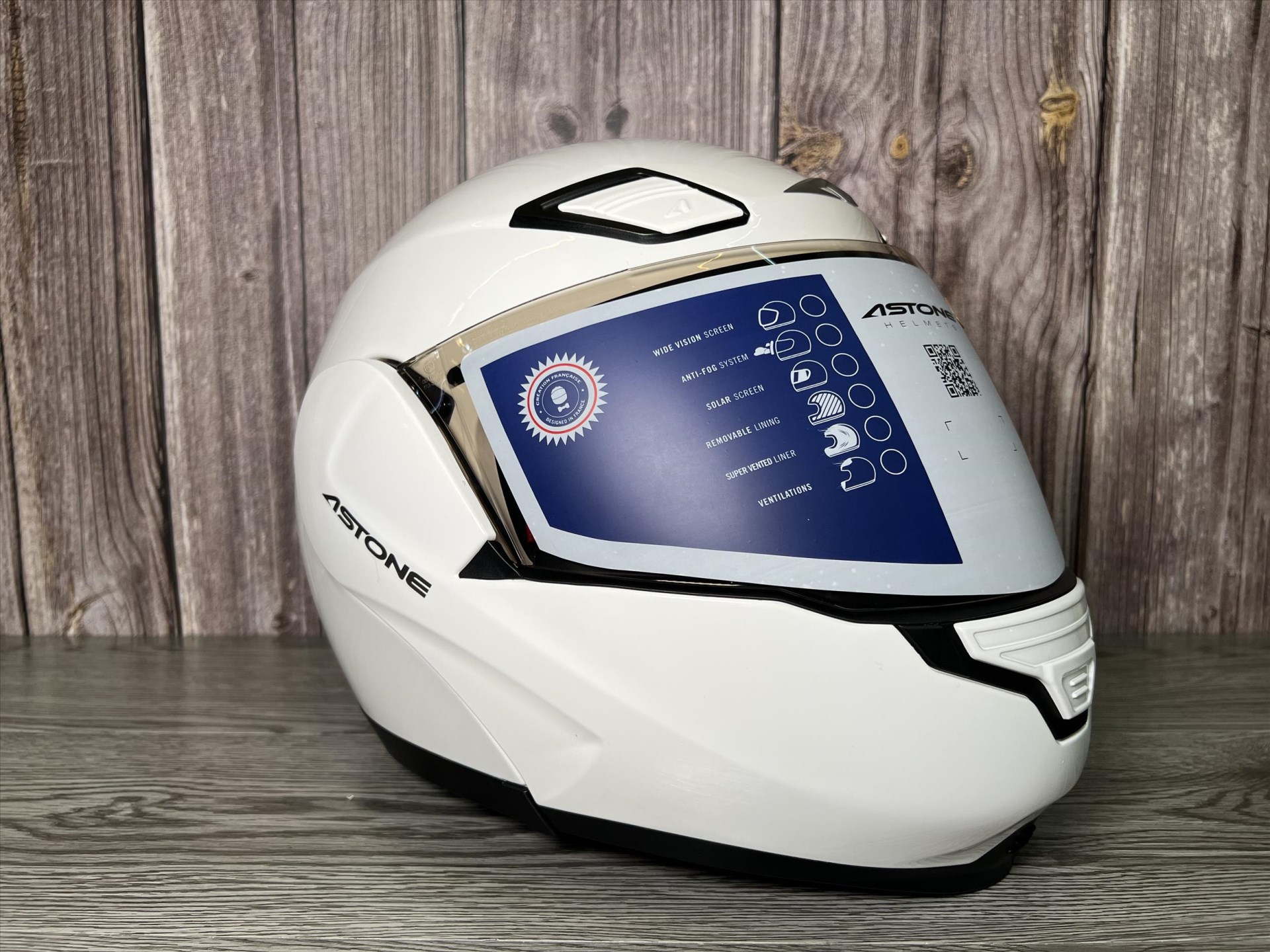 《遠古騎士》ASTONE RT1100 素 亮白 可樂帽 安全帽 雙D扣 內墨片