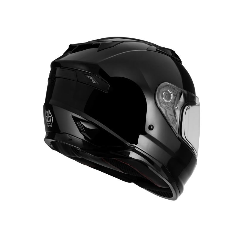 《遠古騎士》SOL SF-6 SF6 素色 亮黑 全罩式安全帽 內襯可拆洗 雙D扣 雙鏡