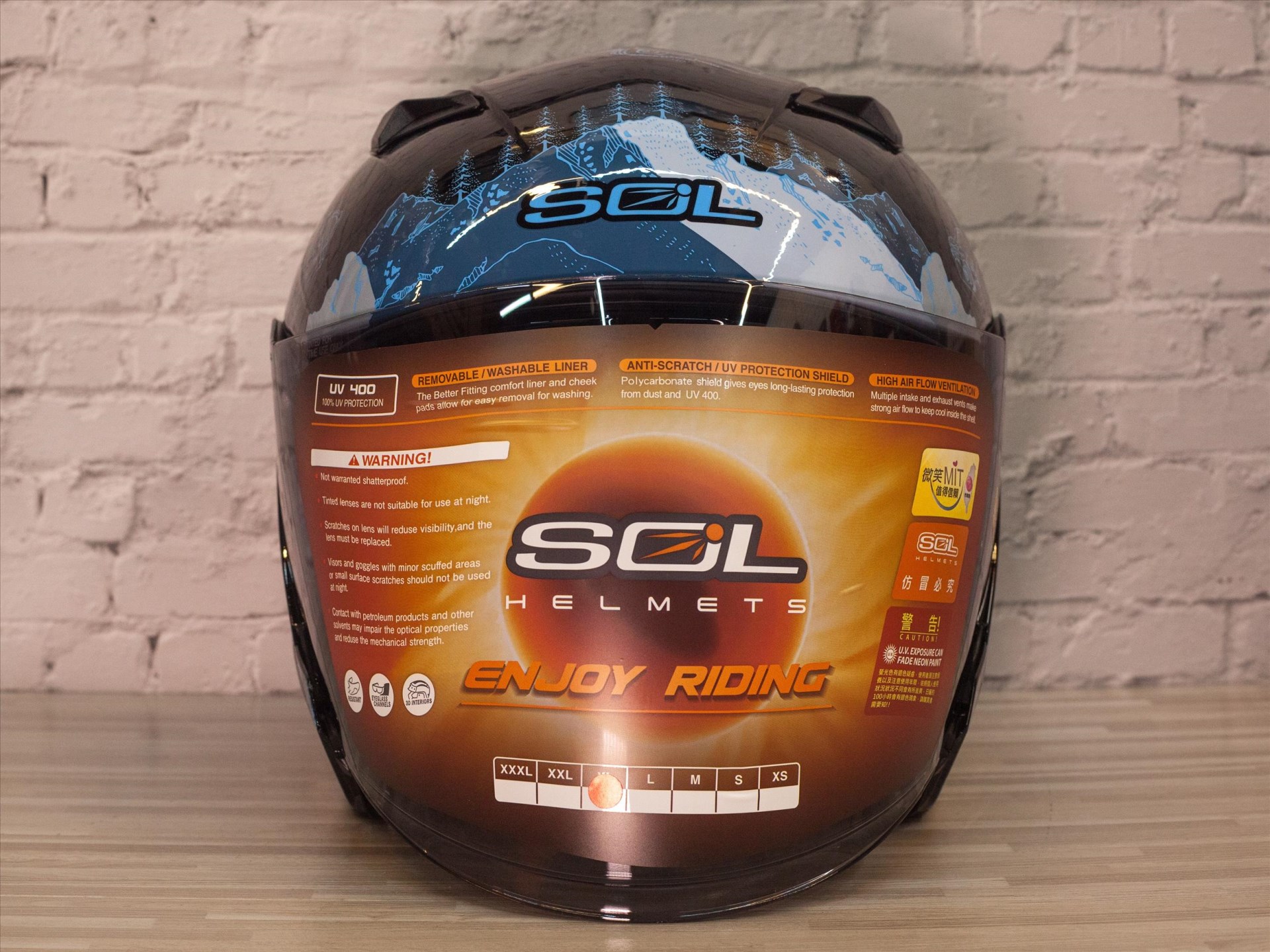 《遠古騎士》SOL SO7E SO-7E 探險者 黑藍 半罩 雙D扣 雙層鏡 安全帽 
