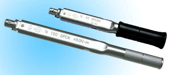 KANON SPCK型 頭部交換式扭力扳手（單能型／防滑膠握把）