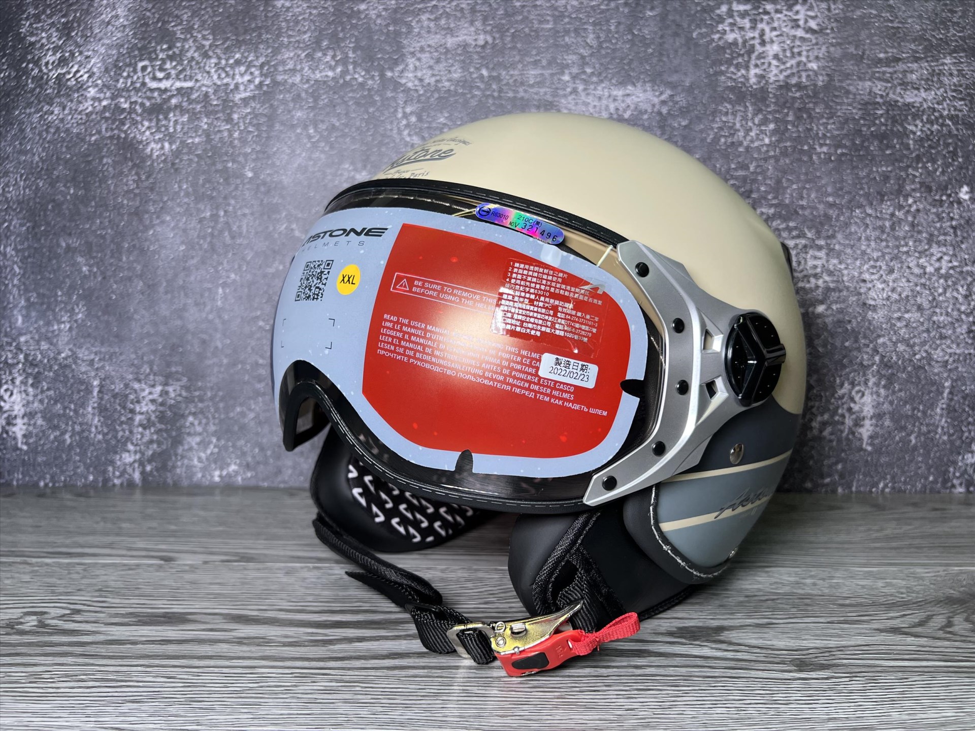 《遠古騎士》ASTONE KSS DD95 平卡其灰 復古帽 飛行帽 飛行員 半罩 半罩安全帽 安全帽