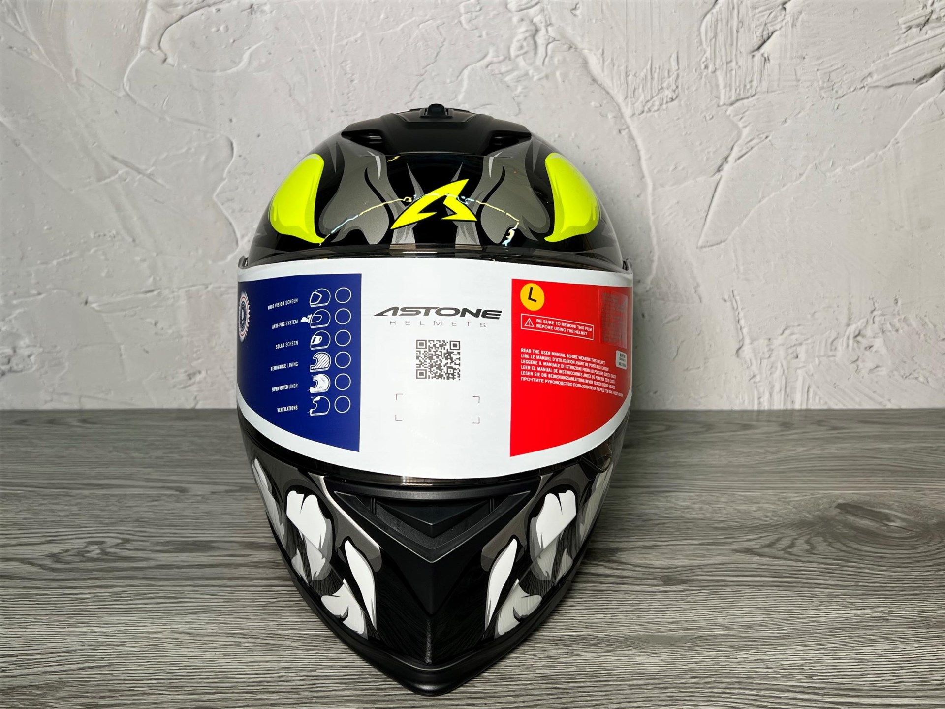 《遠古騎士》ASTONE GTB800 AO26 黑灰 雙鏡片 雙D扣 全罩安全帽