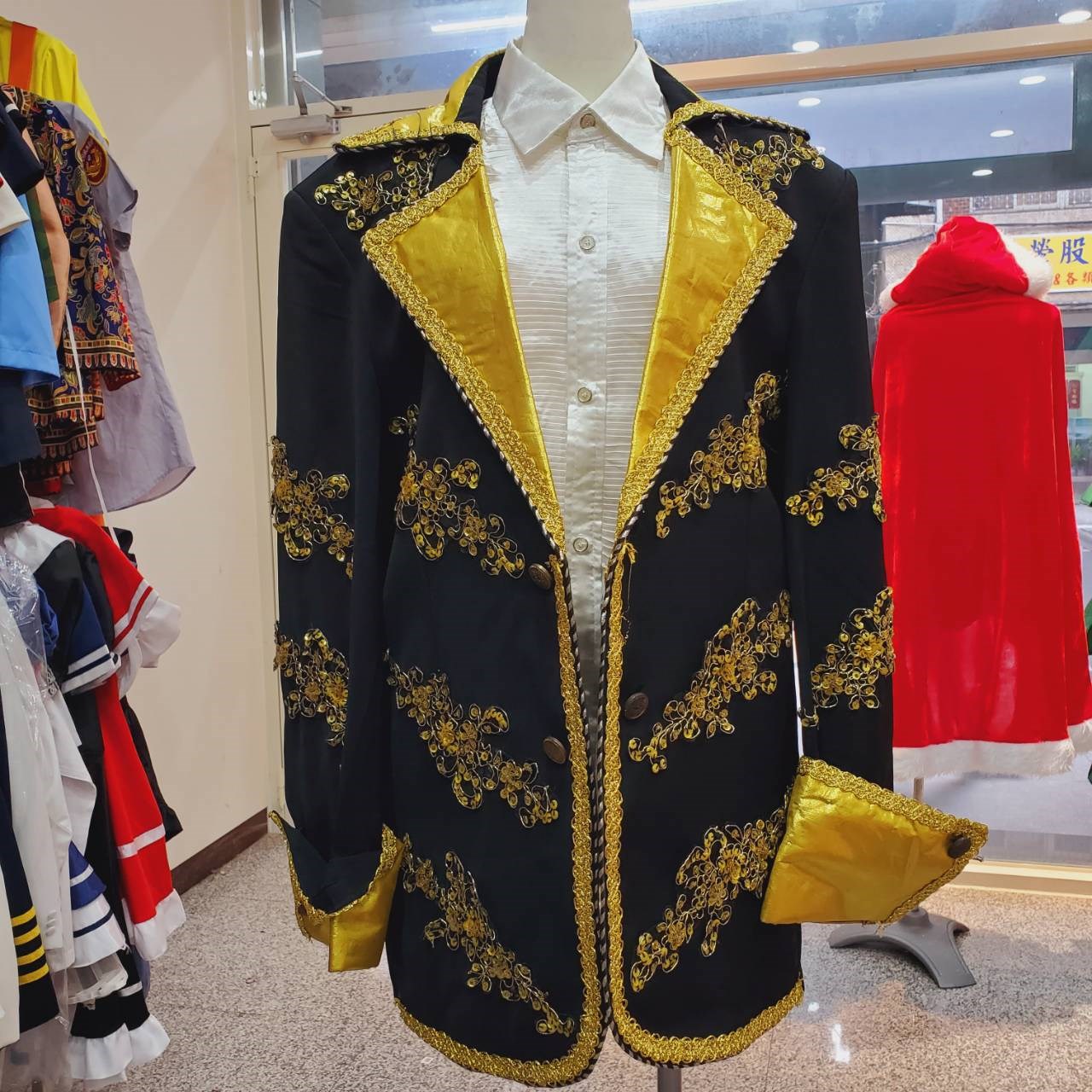 男宮廷服/黑金國王