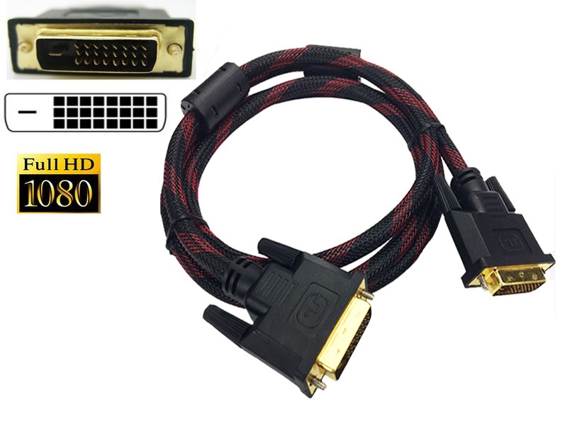 DVI-D 24+1公-公數位訊號線  5米