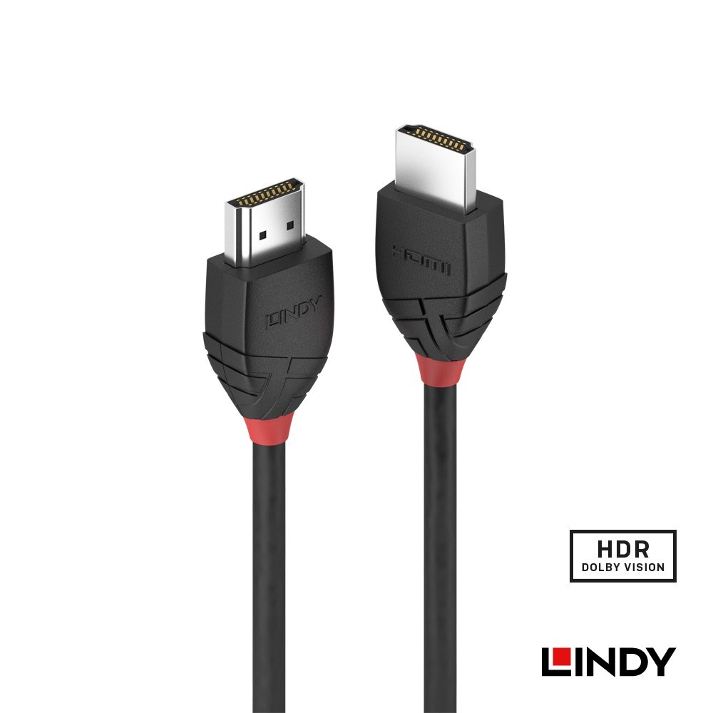 BLACK LINE HDMI 2.0(TYPE-A) 公 TO 公 傳輸線 1M